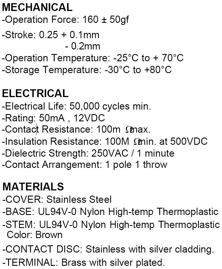 מפסקים TACT לאלקטרוניקה